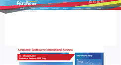 Desktop Screenshot of eastbourneairshow.com